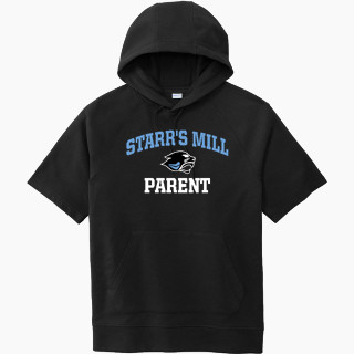 Sport-Tek Men's Tri-Blend Fleece Short Sleeve Hoodie