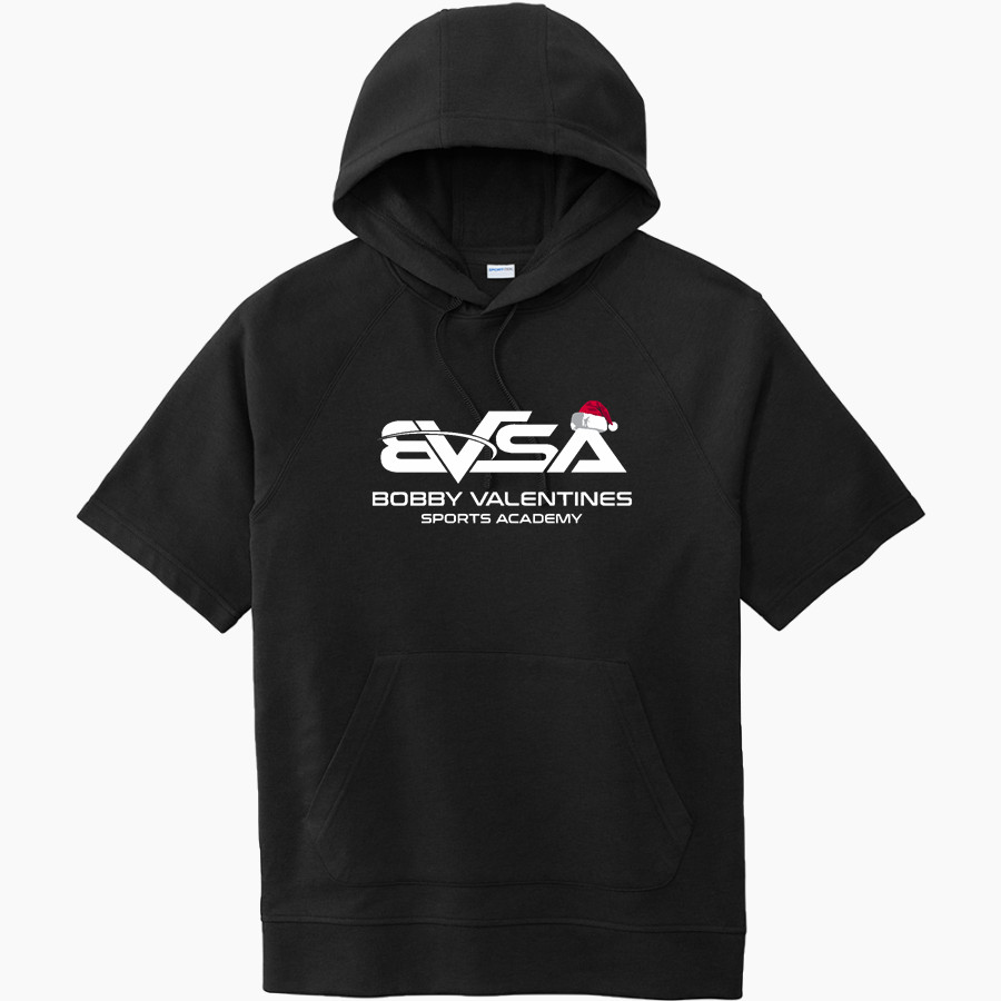 BVSA BOBBY VALENTINE'S SP <span class="pdp-name-mascot">BOBBY VALENTINE'S SPORTS ACADEMY</span> Sport-Tek Men's Tri-Blend Fleece Short Sleeve Hoodie