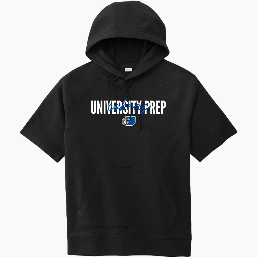 University Prep Cobras Sport-Tek Men's Tri-Blend Fleece Short Sleeve Hoodie
