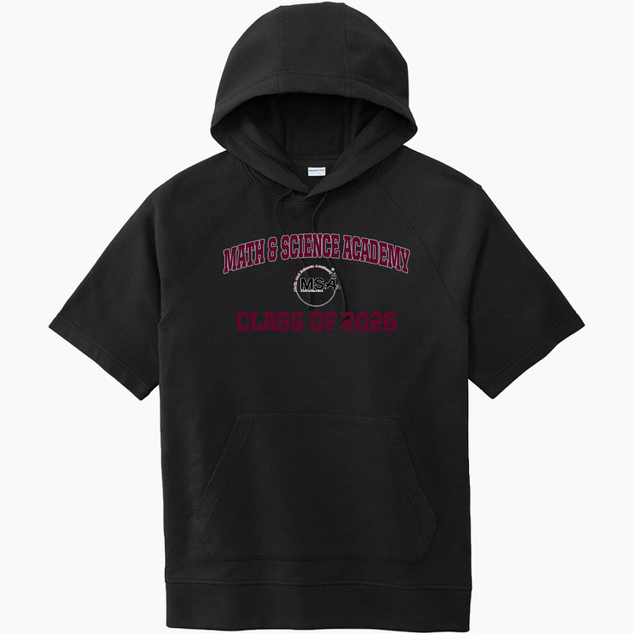 Math & Science Academy Dragons <span class="pdp-name-mascot">Math & Science Academy Dragons</span> Sport-Tek Men's Tri-Blend Fleece Short Sleeve Hoodie