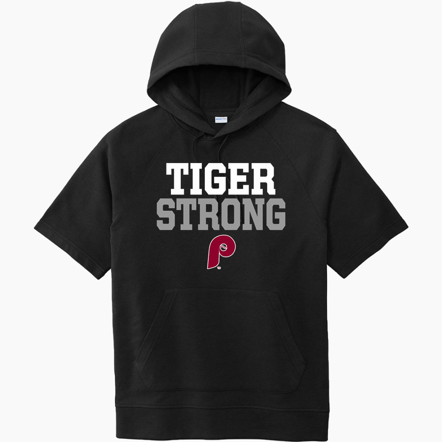 Patterson Tigers Sport-Tek Men's Tri-Blend Fleece Short Sleeve Hoodie