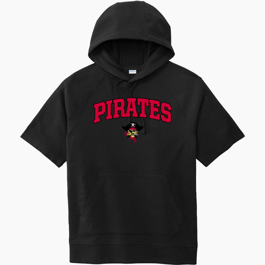 West Carrollton Pirates <span class="pdp-name-mascot">West Carrollton Pirates</span> Sport-Tek Men's Tri-Blend Fleece Short Sleeve Hoodie