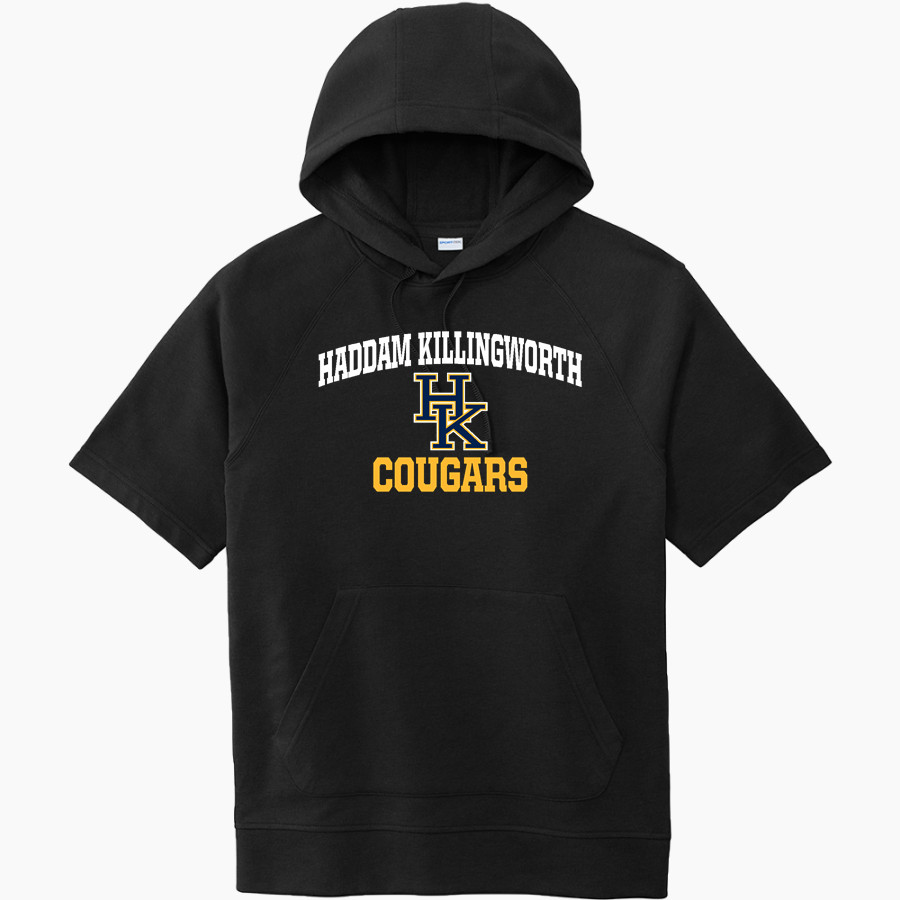 Haddam Killingworth Cougars Online Store Sport-Tek Men's Tri-Blend Fleece Short Sleeve Hoodie