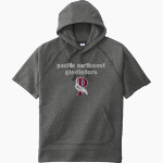 Pacific Northwest Gladiators <span class="pdp-name-mascot">Pacific Northwest Christian College Gladiators</span> Sport-Tek Men's Tri-Blend Fleece Short Sleeve Hoodie Front Thumbnail