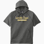 LEVERETTS CHAPEL HIGH SCHOOL LIONS <span class="pdp-name-mascot">LEVERETTS CHAPEL LIONS</span> Sport-Tek Men's Tri-Blend Fleece Short Sleeve Hoodie Front Thumbnail