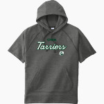 CWA Tarriers Sport-Tek Men's Tri-Blend Fleece Short Sleeve Hoodie Front Thumbnail