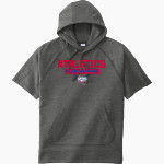 LAKE COUNTRY CHRISTIAN SCHOOL EAGLES Sport-Tek Men's Tri-Blend Fleece Short Sleeve Hoodie Front Thumbnail
