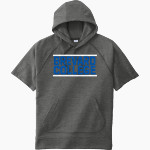 Brevard College Tornados Online Store <span class="pdp-name-mascot">Brevard Tornados</span> Sport-Tek Men's Tri-Blend Fleece Short Sleeve Hoodie Front Thumbnail
