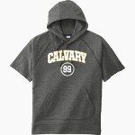 Calvary Lions Sport-Tek Men's Tri-Blend Fleece Short Sleeve Hoodie Front Thumbnail