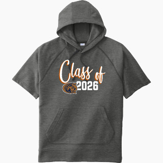 Sport-Tek Men's Tri-Blend Fleece Short Sleeve Hoodie