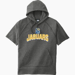 Sport-Tek Men's Tri-Blend Fleece Short Sleeve Hoodie