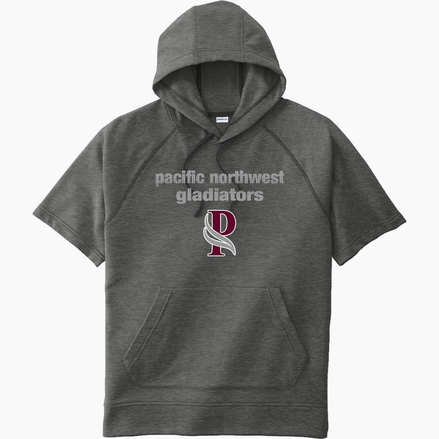 Pacific Northwest Gladiators <span class="pdp-name-mascot">Pacific Northwest Christian College Gladiators</span> Sport-Tek Men's Tri-Blend Fleece Short Sleeve Hoodie