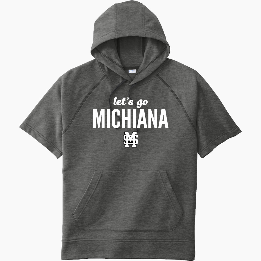 Michiana Scrappers Sport-Tek Men's Tri-Blend Fleece Short Sleeve Hoodie