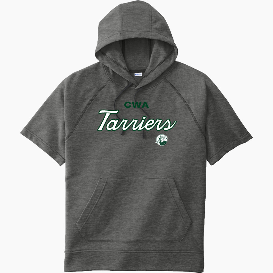 CWA Tarriers Sport-Tek Men's Tri-Blend Fleece Short Sleeve Hoodie
