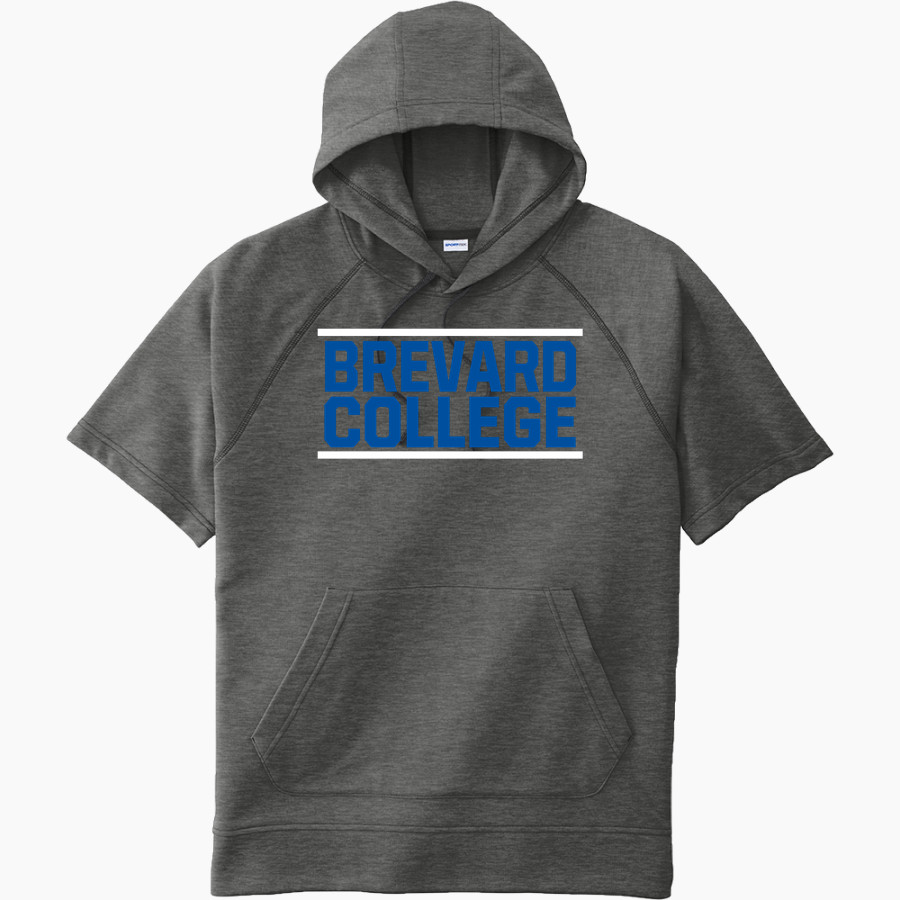 Brevard College Tornados Online Store <span class="pdp-name-mascot">Brevard Tornados</span> Sport-Tek Men's Tri-Blend Fleece Short Sleeve Hoodie