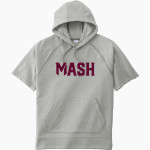 Mash Athletics <span class="pdp-name-mascot">Minnesota Mash Baseball Club</span> Sport-Tek Men's Tri-Blend Fleece Short Sleeve Hoodie Front Thumbnail