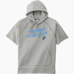 Mannion Mustangs <span class="pdp-name-mascot">Mannion Mustangs</span> Sport-Tek Men's Tri-Blend Fleece Short Sleeve Hoodie Front Thumbnail