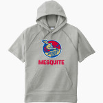 Mesquite Desert Dogs Sport-Tek Men's Tri-Blend Fleece Short Sleeve Hoodie Front Thumbnail