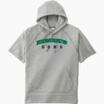 Notre Dame College Prep The Official Online Store <span class="pdp-name-mascot">Notre Dame Dons</span> Sport-Tek Men's Tri-Blend Fleece Short Sleeve Hoodie Front Thumbnail