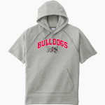 Boscobel Bulldogs <span class="pdp-name-mascot">Boscobel Bulldogs</span> Sport-Tek Men's Tri-Blend Fleece Short Sleeve Hoodie Front Thumbnail