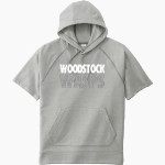WOODSTOCK UNION HIGH SCHOOL WASPS <span class="pdp-name-mascot">WOODSTOCK WASPS</span> Sport-Tek Men's Tri-Blend Fleece Short Sleeve Hoodie Front Thumbnail