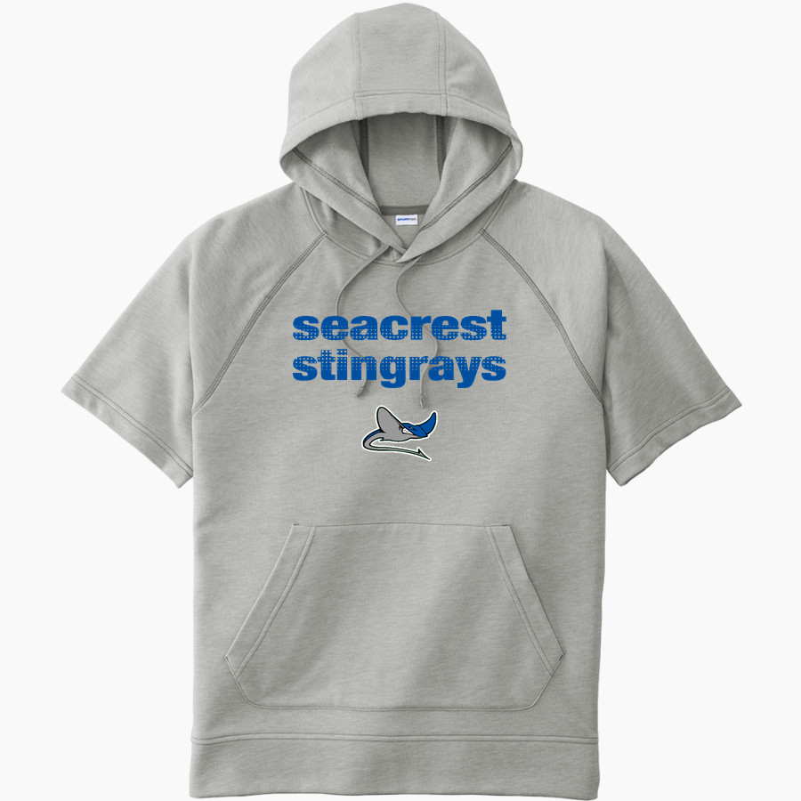 Seacrest Stingrays <span class="pdp-name-mascot">Seacrest Stingrays</span> Sport-Tek Men's Tri-Blend Fleece Short Sleeve Hoodie