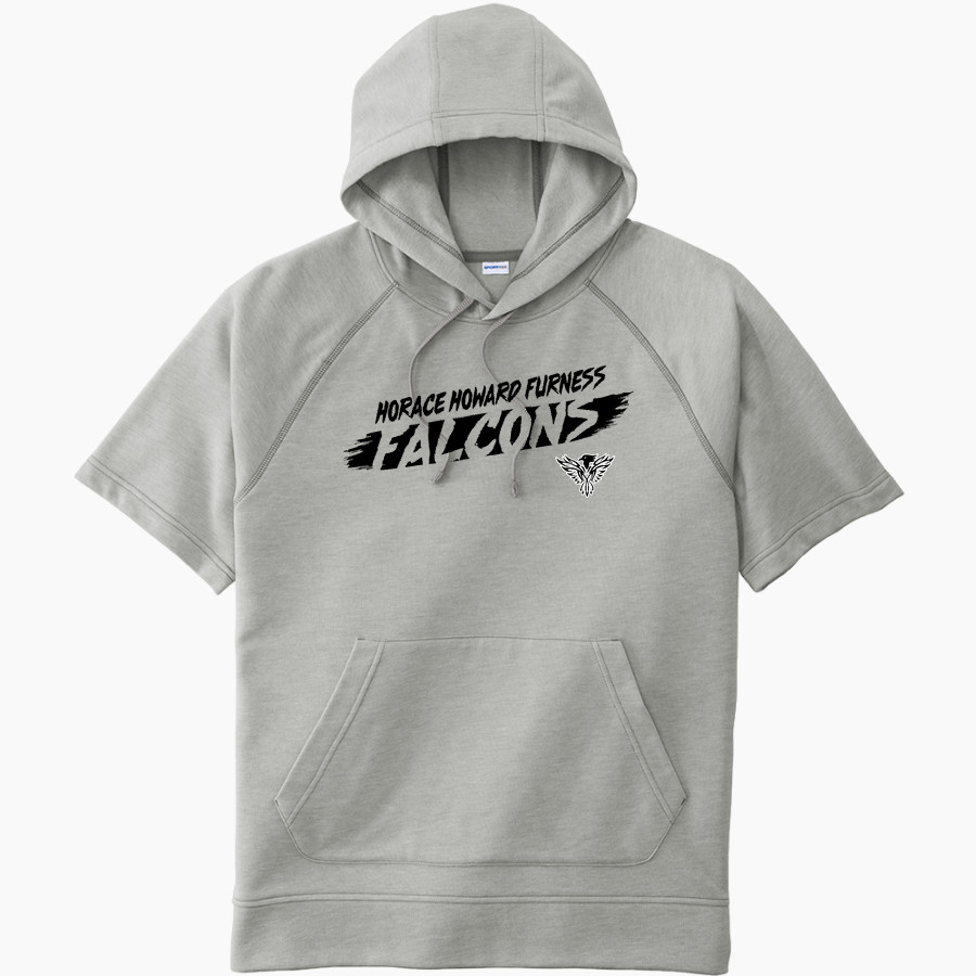 HORACE HOWARD FURNESS HIGH SCHOOL FALCONS <span class="pdp-name-mascot">HORACE HOWARD FURNESS FALCONS</span> Sport-Tek Men's Tri-Blend Fleece Short Sleeve Hoodie