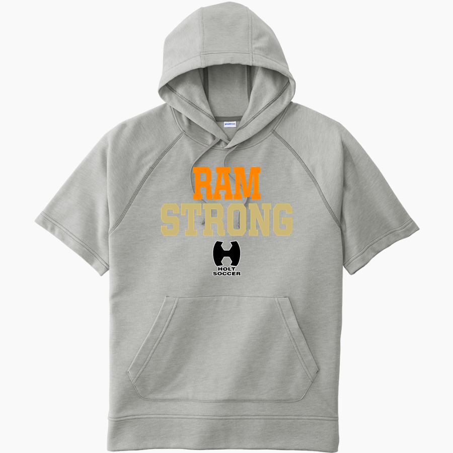 Holt Junior Rams Soccer Club <span class="pdp-name-mascot">Holt Junior Rams Soccer Club</span> Sport-Tek Men's Tri-Blend Fleece Short Sleeve Hoodie