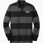 LEVERETTS CHAPEL HIGH SCHOOL LIONS <span class="pdp-name-mascot">LEVERETTS CHAPEL LIONS</span> Sport-Tek Men's Classic Long Sleeve Rugby Polo Front Thumbnail