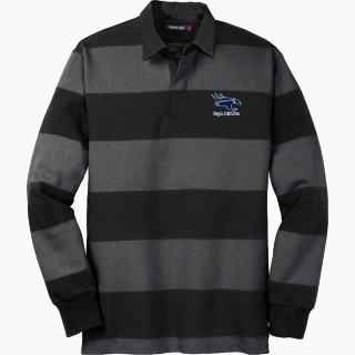 Sport-Tek Men's Classic Long Sleeve Rugby Polo