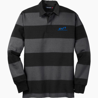 Sport-Tek Men's Classic Long Sleeve Rugby Polo