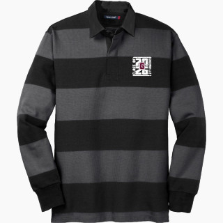 Sport-Tek Men's Classic Long Sleeve Rugby Polo