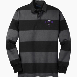 Sport-Tek Men's Classic Long Sleeve Rugby Polo