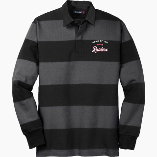 Sport-Tek Men's Classic Long Sleeve Rugby Polo