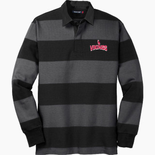 Sport-Tek Men's Classic Long Sleeve Rugby Polo