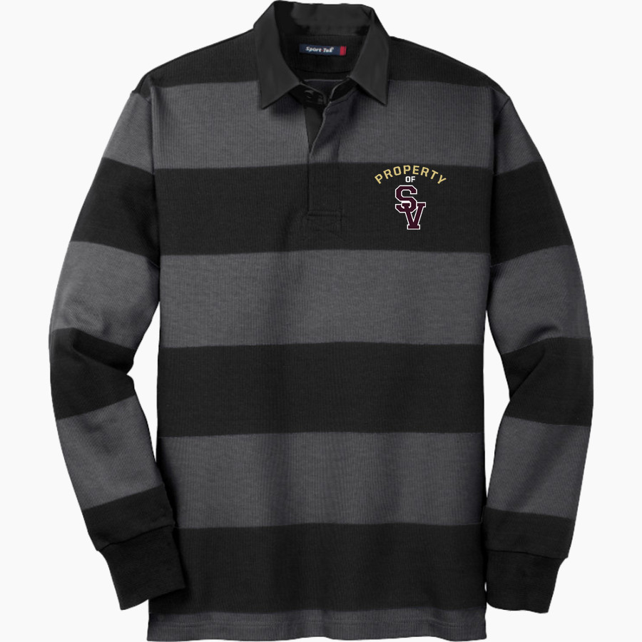 Scotts Valley Falcons Sport-Tek Men's Classic Long Sleeve Rugby Polo