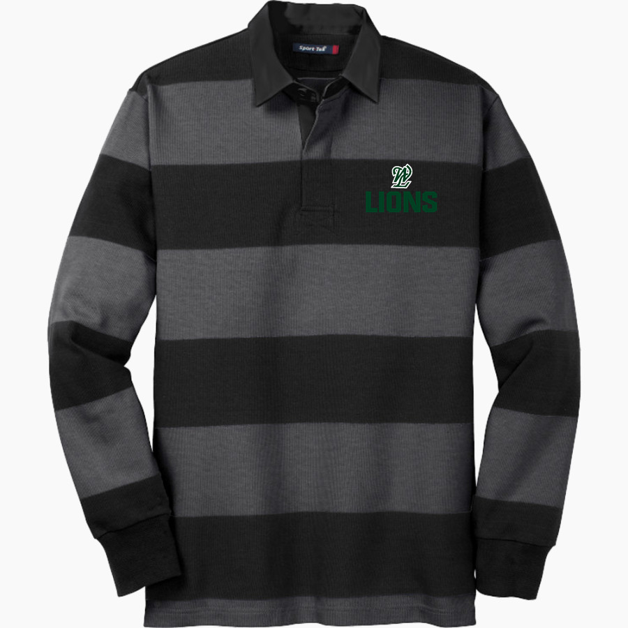 West Linn Lions <span class="pdp-name-mascot">West Linn Lions</span> Sport-Tek Men's Classic Long Sleeve Rugby Polo