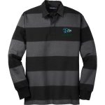 814 Elite 814 Elite <span class="pdp-name-mascot">814 Elite</span> Sport-Tek Men's Classic Long Sleeve Rugby Polo Front Thumbnail