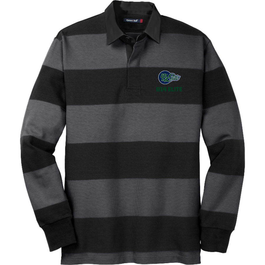 814 Elite 814 Elite <span class="pdp-name-mascot">814 Elite</span> Sport-Tek Men's Classic Long Sleeve Rugby Polo
