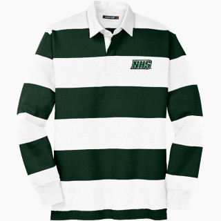 Sport-Tek Men's Classic Long Sleeve Rugby Polo