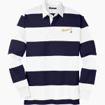 Admiral Farragut BlueJackets <span class="pdp-name-mascot">Farragut Bluejackets</span> Sport-Tek Men's Classic Long Sleeve Rugby Polo Front Thumbnail