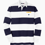Goldsboro Cougars <span class="pdp-name-mascot">Goldsboro Cougars</span> Sport-Tek Men's Classic Long Sleeve Rugby Polo Front Thumbnail