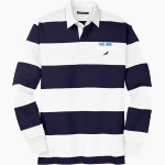 WILLOWS ACADEMY Eagles <span class="pdp-name-mascot">Willows Eagles</span> Sport-Tek Men's Classic Long Sleeve Rugby Polo Front Thumbnail