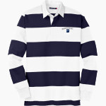 BELLARMINE PREPARATORY SCHOOL LIONS <span class="pdp-name-mascot">BELLARMINE PREPARATORY LIONS</span> Sport-Tek Men's Classic Long Sleeve Rugby Polo Front Thumbnail