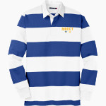 Mercy High School Tigers Online Store <span class="pdp-name-mascot">Mercy Tigers</span> Sport-Tek Men's Classic Long Sleeve Rugby Polo Front Thumbnail