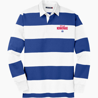 Sport-Tek Men's Classic Long Sleeve Rugby Polo