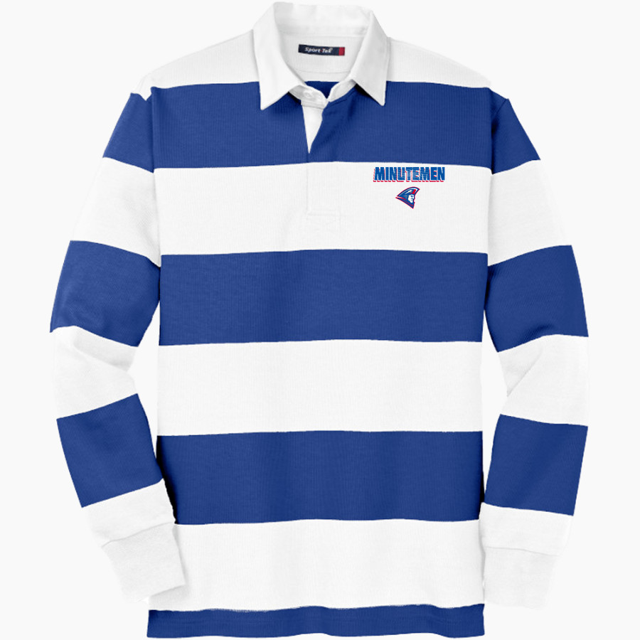 REVERE MINUTEMEN ONLINE STORE <span class="pdp-name-mascot">Revere Minutemen</span> Sport-Tek Men's Classic Long Sleeve Rugby Polo
