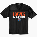 Riverton Hawks Sport-Tek Men's Posicharge Replica Jersey Front Thumbnail