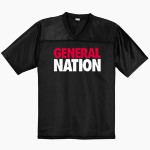 MacArthur Generals <span class="pdp-name-mascot">MACARTHUR HIGH SCHOOL Generals</span> Sport-Tek Men's Posicharge Replica Jersey Front Thumbnail