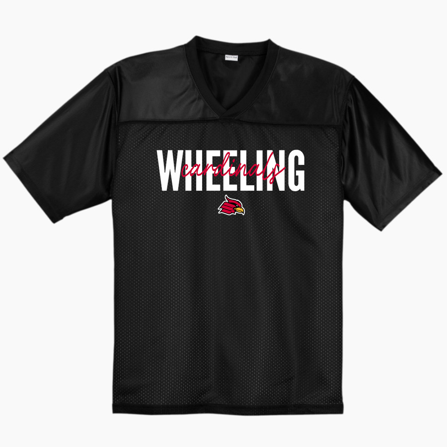 Wheeling University Cardinals Online Store Sport-Tek Men's Posicharge Replica Jersey